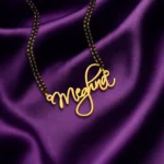 Cursive Curved Name Necklace