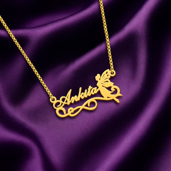 Fairy Angel Name Pendant