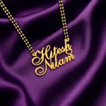 Personalized Heart Name Necklace For Couples