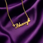 Heart Style Name Necklace