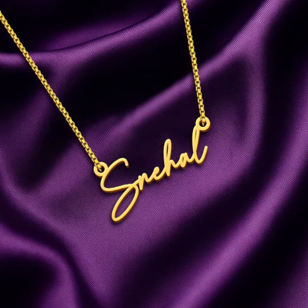Signature Style Name Necklace
