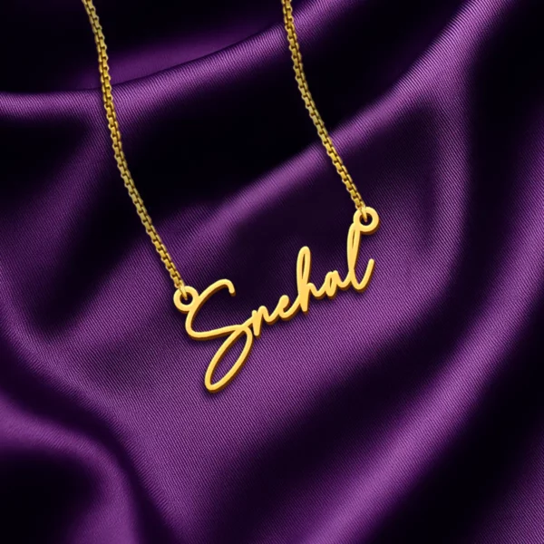 Signature Style Name Necklace