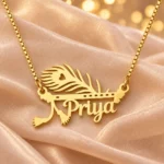 Mor Pankh Design Pendant product photography on blush fabric