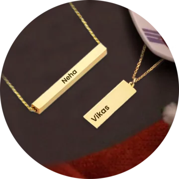 Vikas deals name pendant