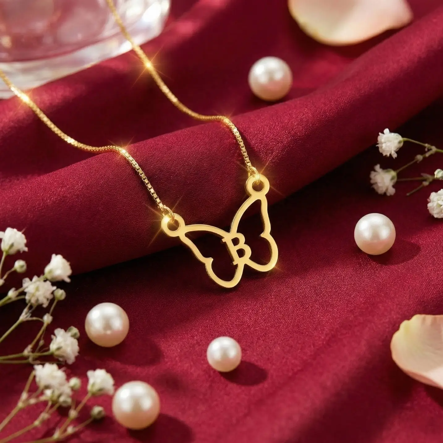 Butterfly Letter Pendant 1 (1)