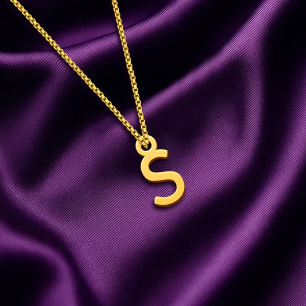 Simple Letter Pendant