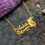 Fairy Angel Name Pendant