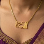 Custom Couple Name Necklace For Gifts