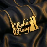 Custom Couple Name Necklace For Gifts
