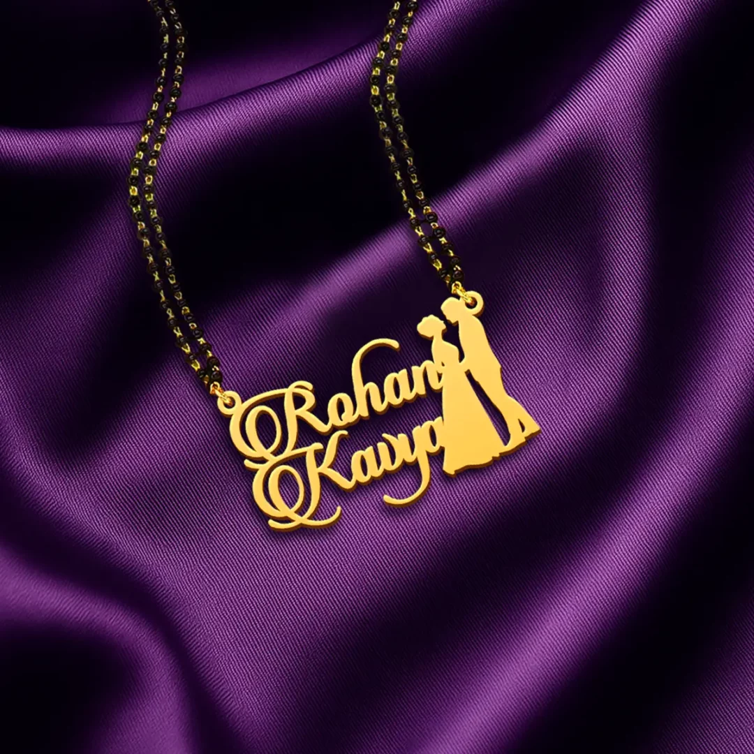 Custom Couple Name Necklace For Gifts
