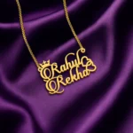 Personalized Luxury Couple Name Necklace