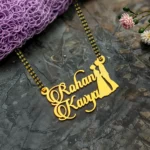 Custom Couple Name Necklace For Gifts