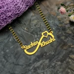 Personalized Infinity Couple Name Necklace