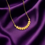 Round Leaf Necklace