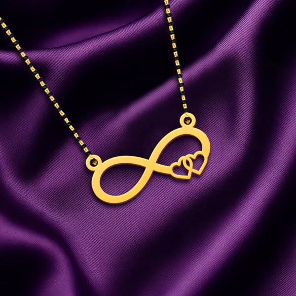 Infinity Couple Heart Necklace