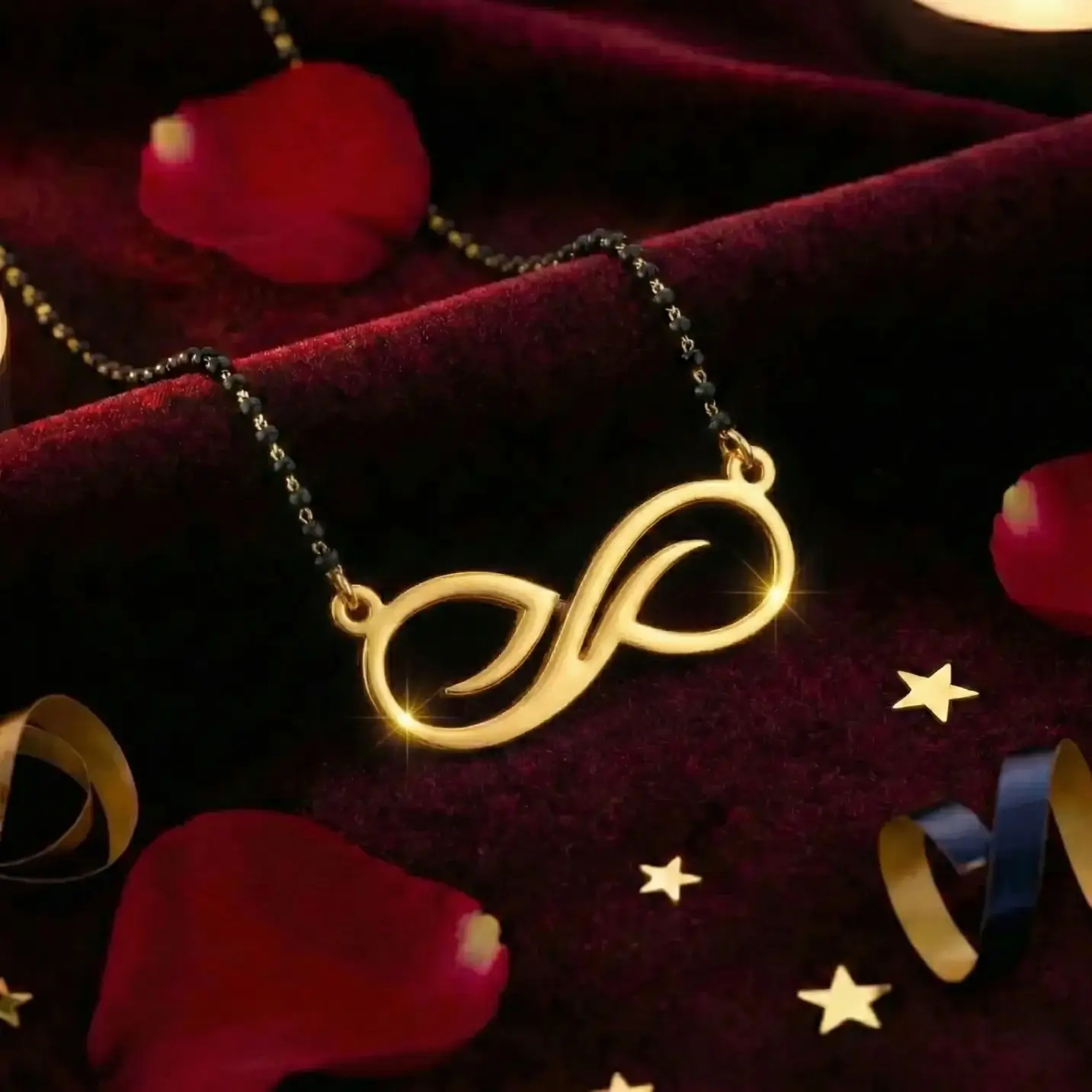 Stylish Infinity Necklace 1 (2)
