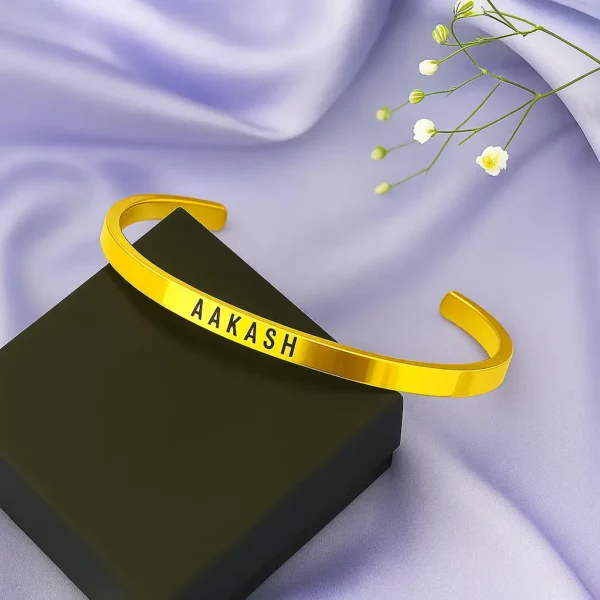 Personalized Golden Name Bracelet