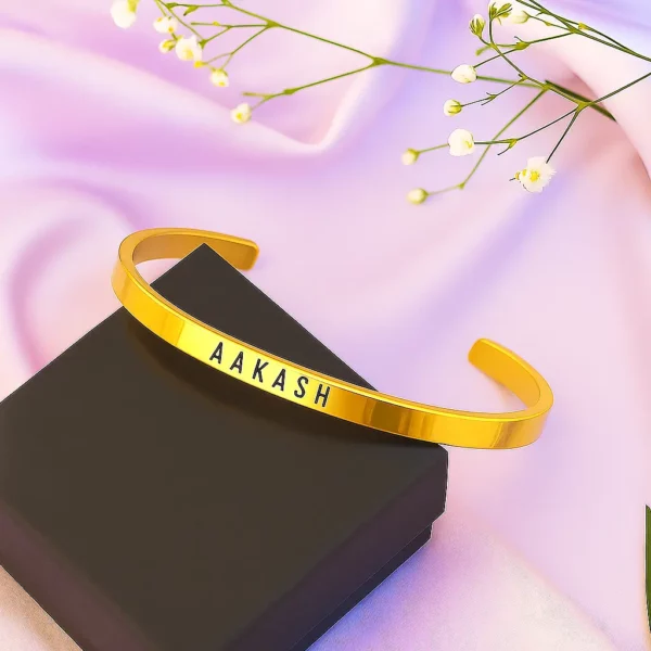 Personalized Golden Name Bracelet