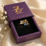 Evil Eye Couple Name Ring