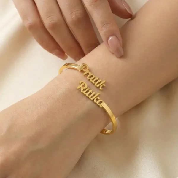 Personalized Couple Name Bracelet