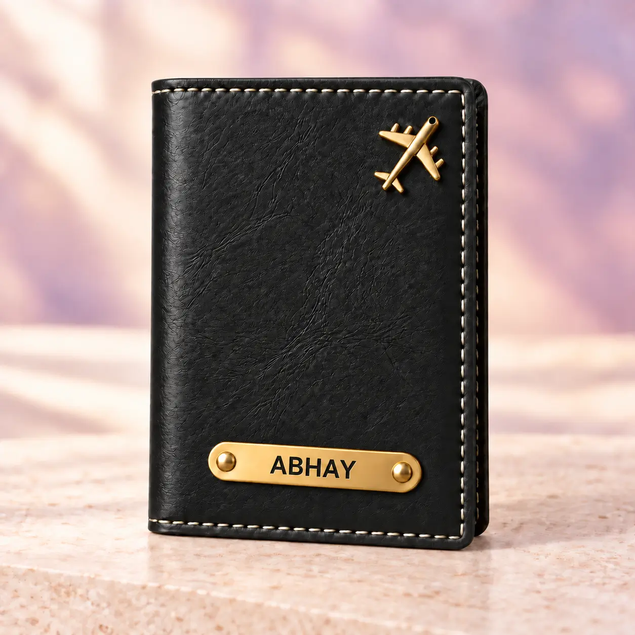 Black Passport Cover