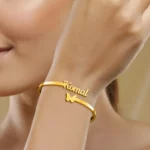 Custom Butterfly Name Bracelet