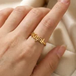 Personalized Name Ring
