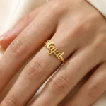Personalized Name Ring