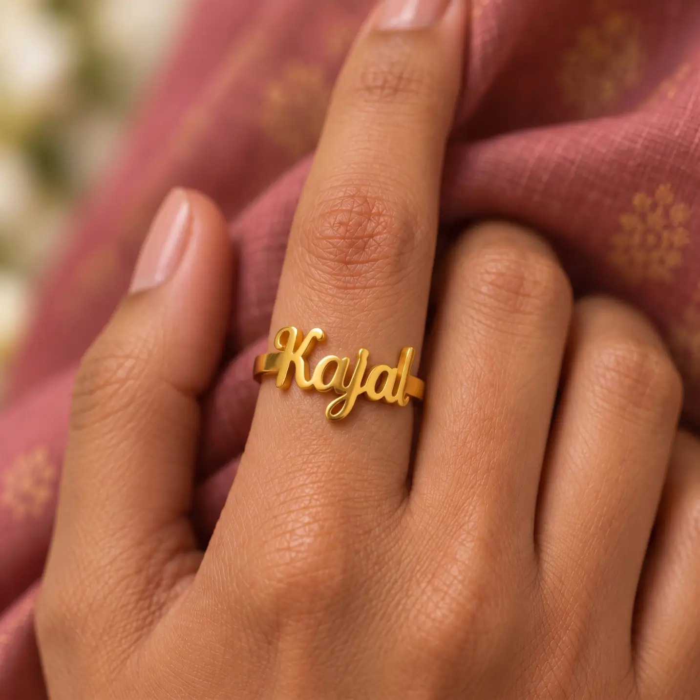 Simple Name Ring