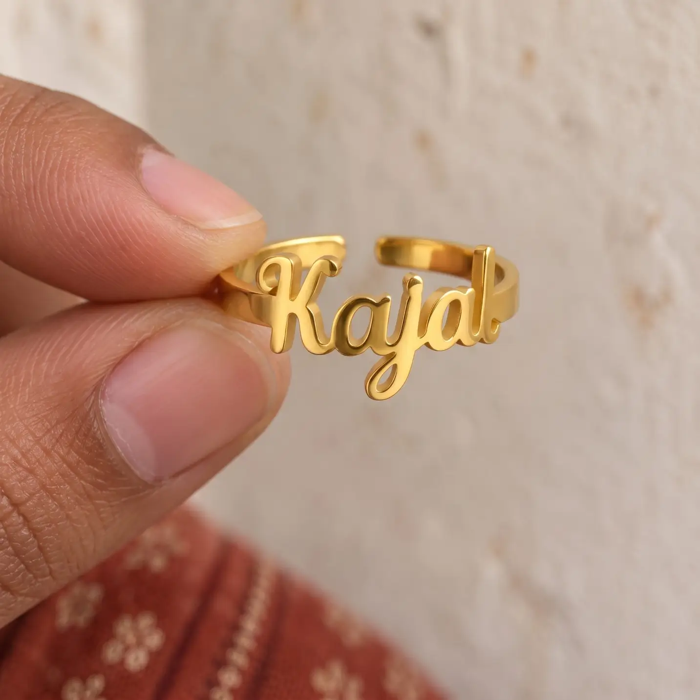 Simple Name Ring