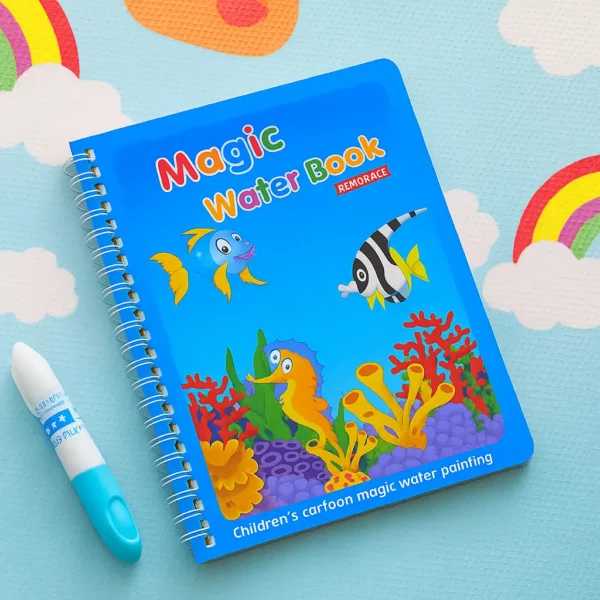 Magic Water Coloring Book