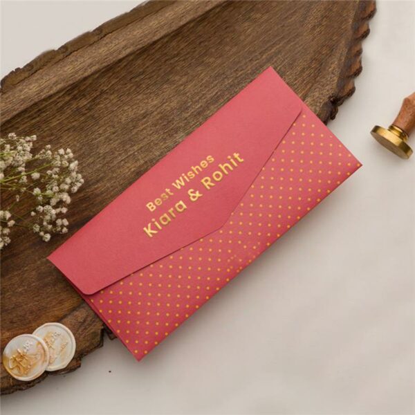 Shagun Envelope Name Sticker - 12 Pcs