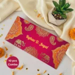 Customised Name Envelopes – 10 Pcs (Mix Design)