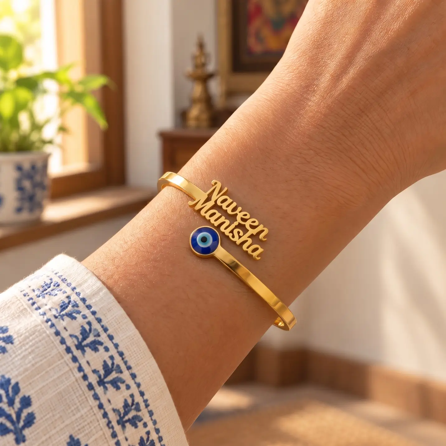 Evil Eye Couple Bracelet