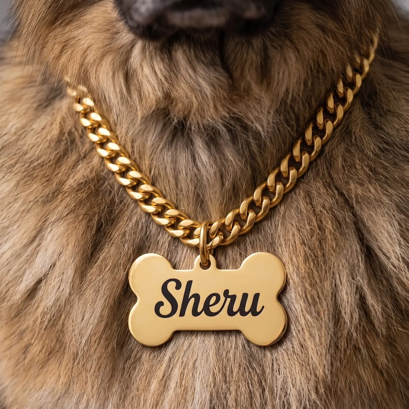 111 Personalized Dog Name Pendant