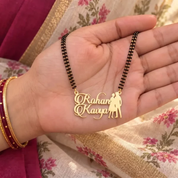 Personalized Couple Name Mangalsutra